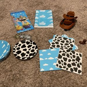 Toy Story theme birthday party supplies or baby shower!